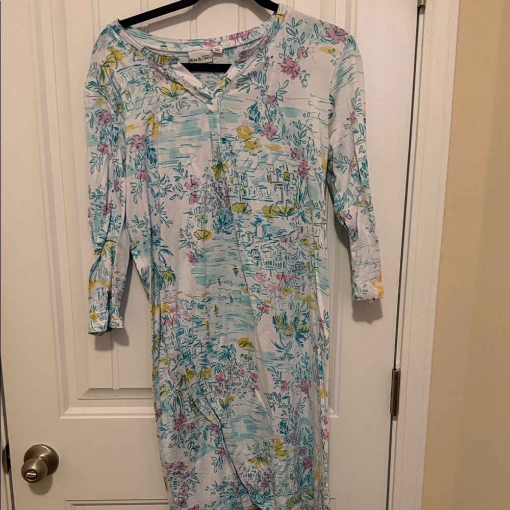Floral Print Women's‎ Gown